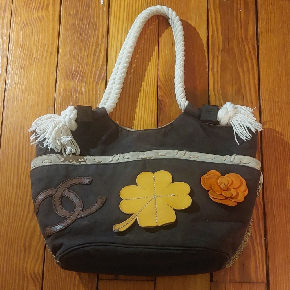 CHANEL Canvas Tote